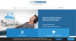 Desktop Screenshot of med-tronik.de