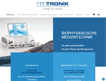 Tablet Screenshot of med-tronik.de